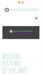 Mobile Screenshot of bellevuefest.org