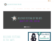 Tablet Screenshot of bellevuefest.org